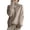 Khaki, variant on Sweater for Women, Patchwork Sweaters for Women, Autumn Winter Thickened Knit, Loose Outer Wear Top