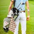 thumbnail image 5 of Lsque Fall Turkey Premium Golf Towel - Ultra Absorbent and Quick Drying Microfiber Towel with Carabiner - Gift for Men -24" X 16", 5 of 8