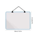 thumbnail image 3 of CaiYueKe Double Sided Magnetic Dry Erase Board with Magnets, Whiteboard for Office Home School, Memo Bulletin Notice Planner Board, Wall Mountable Writing Board, Reusable Erasable Marker Board, 3 of 7