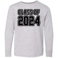 thumbnail image 3 of Inktastic Class of 2024 Long Sleeve Youth T-Shirt, 3 of 5
