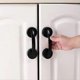 thumbnail image 4 of large glass door and window handles, bathroom sliding doors, cabinets, no-hole handles, refrigerator handles, shower grab bars (black), 4 of 5