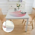 thumbnail image 2 of WYYP Gradient of Pink Hues Square Tablecloth Waterproof Resistant Fabric 100% Polyester Fiber 40*40, 2 of 8