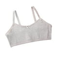 thumbnail image 3 of SHenli Sports Bra for Girls 10-16, Seamless Wireless Bralette with Adjustable Straps & Fixed Pads, 3 of 4