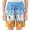 Blue, variant on RTKFRFLM Kids Graphic Baseball Shorts Ice Cream Print Elastic Waist Shorts with Pockets Sky Blue 7-8 Years