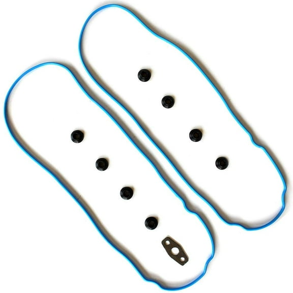 ECCPP Engine Replacement Valve Cover Gasket Set for 2002 - 2014 for Cadillac Escalade 1999 - 2013 for Chevrolet Corvette 2008-2009 for Buick Allure 2001-2004 for Avanti II VS50504-R1