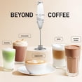 thumbnail image 3 of Batidor triple Milk Frother Zulay Kitchen Tornado con pilas, 3 of 7