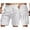 002 White, variant on Men Solid Color Outdoor Cargo Shorts Quick-Dry Tactics Short Pants Lightweight for Hiking Work Travel Casual Shorts
