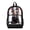 Black Cat Star Moon Pattern, variant on Clear School Bag for Kids Elementary School Backpack for Women Men Transparent Bookbag Teens Girls Boys Daypack with Front Zipper Pocket, Cat Galaxy Pattern Violet Blue