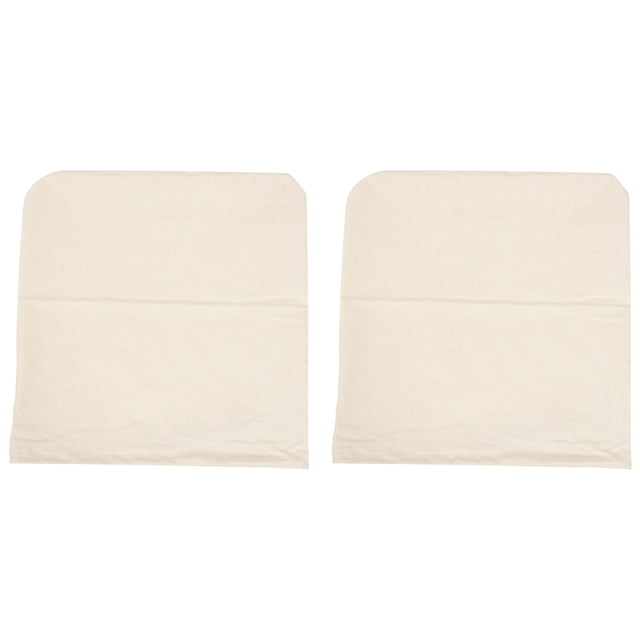 2 Pack Organic Reusable Cold Coffee Brew Filters Bag,12 Inch Wine Brewing Filters Eco-Friendly Mesh Cotton Toddy Filter
