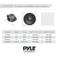thumbnail image 5 of PYLE-HOME PDIWS10 - In-Wall / In-Ceiling 10'' High Power Subwoofer System, DVC, Flush Mount, White, Single Speaker, 5 of 6