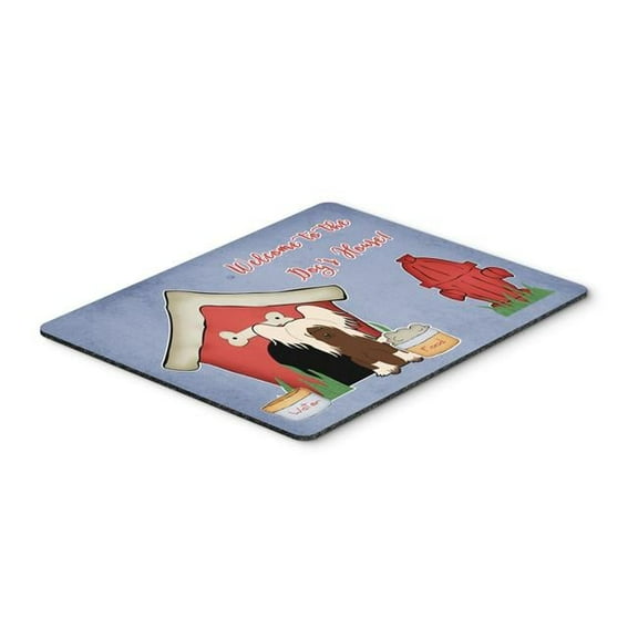 Carolines Treasures  Dog House Collection Chinese Crested Cream Mouse Pad - Hot Pad or Trivet