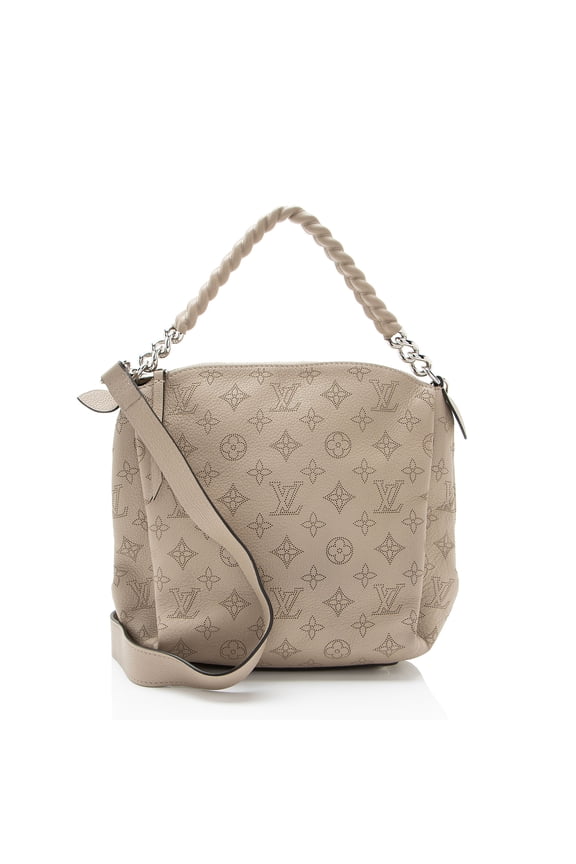Pre-Owned Louis Vuitton Mahina Leather Babylone Chain BB Satchel