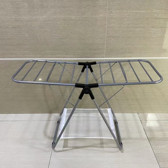 Draiovo Drying racks for laundry, Heavy-Duty Foldable Laundry Drying Rack – Portable Shoes & Clothes Rack for Indoor & Outdoor Use, Space-Saving Design, White