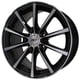 thumbnail image 2 of Rin 17 Deportivo 5 Birlos Negro Jetta, Golf, Ibiza, Vento PRW P195, 2 of 2