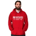 thumbnail image 5 of Rescued Favorite Breed Animal Lover Hoodie Sweatshirt Women Men Brisco Brands S, 5 of 6