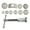 red box, variant on Car Disc Brake Caliper Piston Rewind Wind Back Tool 12 Pieces Disc Piston Caliper Brake Rewind Wind Back Tool