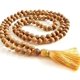 thumbnail image 4 of Kamada Combination of 108 Manka(beads) Haldi(Turmeric) mala and exquisite yellow chandan (Sandalwood) mala,Spritual Necklace/rosary for Women and Men, 4 of 5