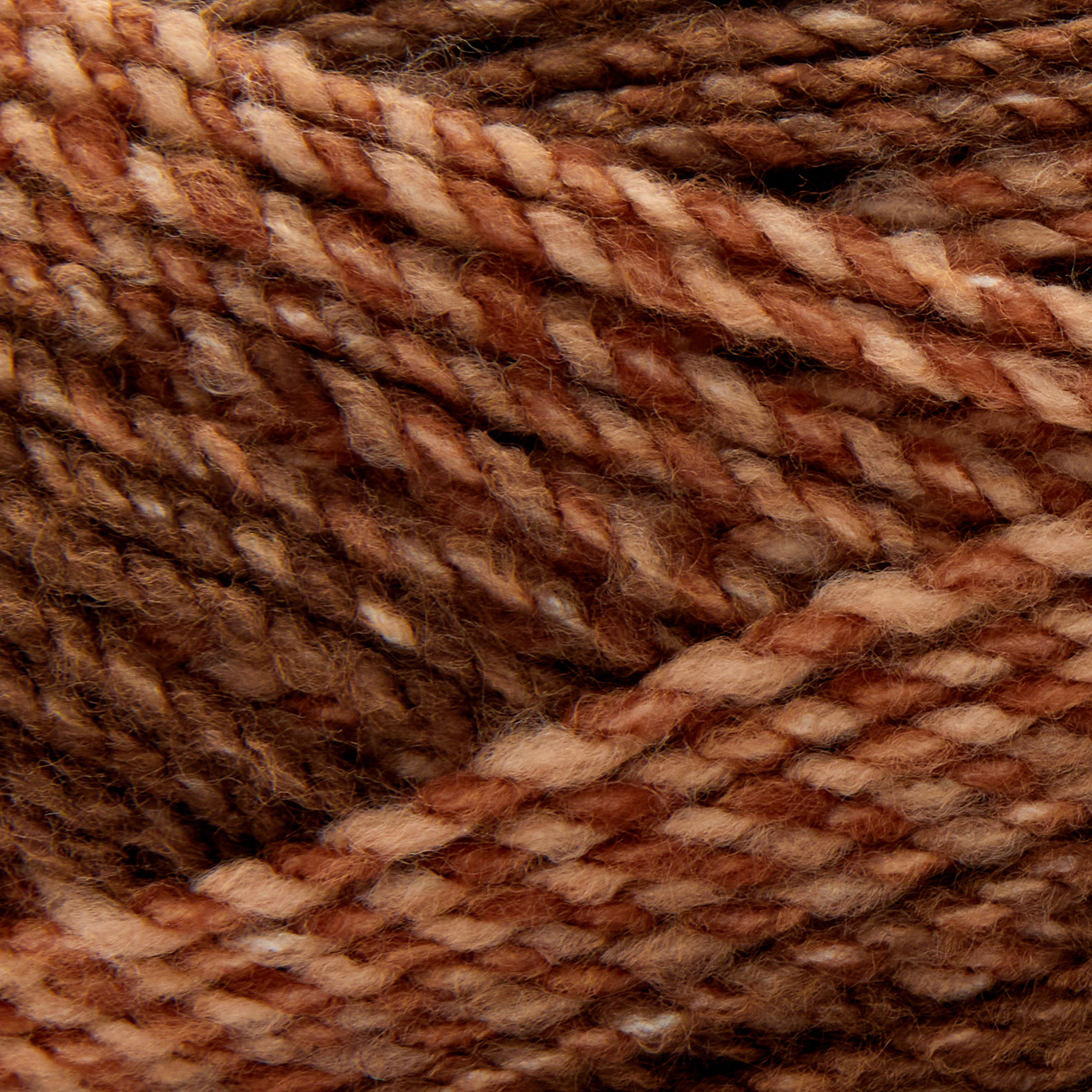 Loops & Threads Root Beer Impressions Yarn - Bulky Weight Yarn for Knitting, Crochet, Weaving, Arts & Crafts, 15 Pack