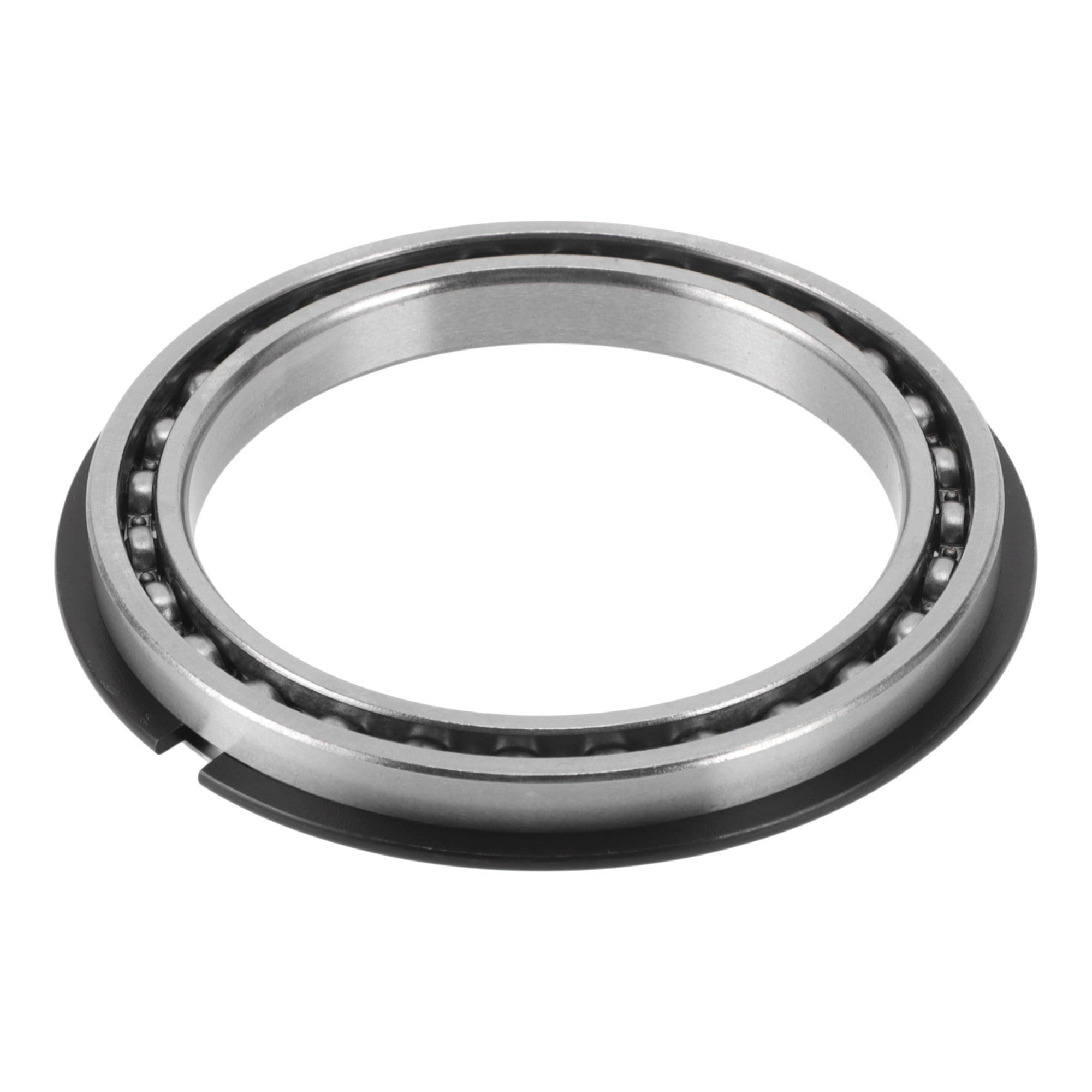 Unique Bargains 6814NR Deep Groove Ball Bearings 70x90x10mm P6 Open Type Lubricated Bearings 1 Pcs Car Scooter Skateboard Wheel Universal Silver Tone