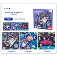 thumbnail image 1 of Educational Magnetic Space Adventure Puzzle for Kids Ages 4-6: Large Block Cognitive Development Toy with Animal Characters, Durable Paper Material, Interactive Learning Tool for Home & Classroom, 1 of 6