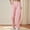 Pink, variant on LSLJS Plaid Pants for Women Elastic Waist Pajamas Pants Loose Lounging Plaid Print Casual Pants, S-2XL