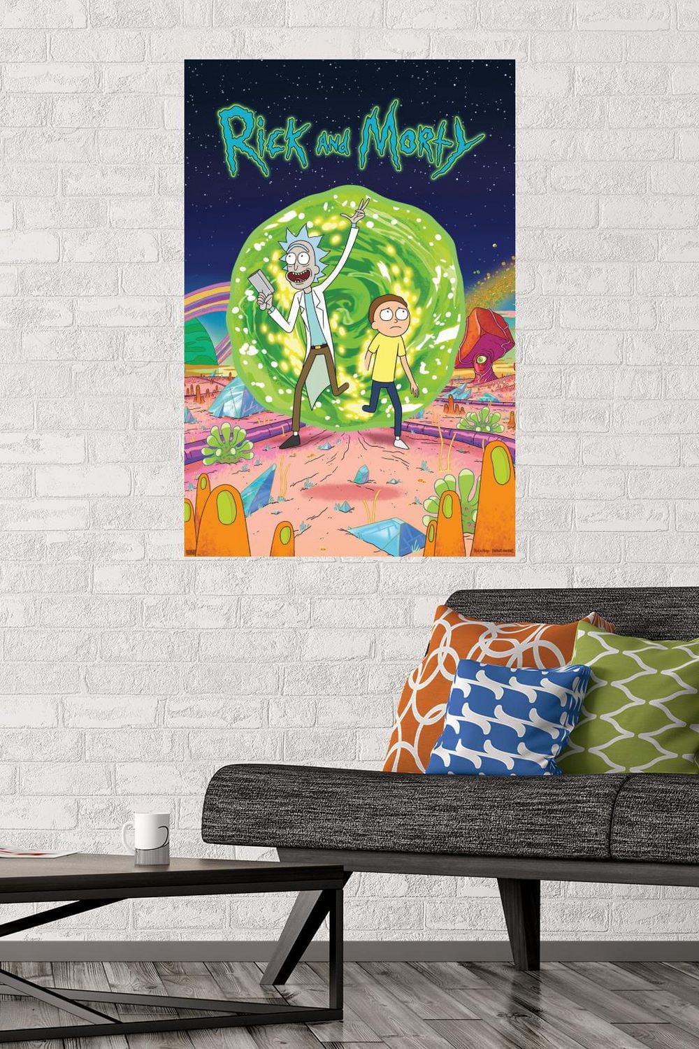 Rick And Morty - Cover Wall Poster
