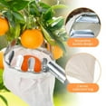 thumbnail image 7 of Fruit Picker Head Basket,Metal Fruit Picker,Fruit Picking Tool with Basket,Orange Picker Pole Tool,Portable Fruits Catcher Bag for Harvest Picking Citrus Pear Lemon Mango Tree Picker(Size:16cm), 7 of 7