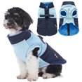 thumbnail image 2 of Arnés de invierno para perros, abrigos con cremallera en la espalda, ropa cálida fácil de usar para perros en climas fríos, chalecos, chaquetas, abrigos para perros pequeños y medianos, 2 of 5