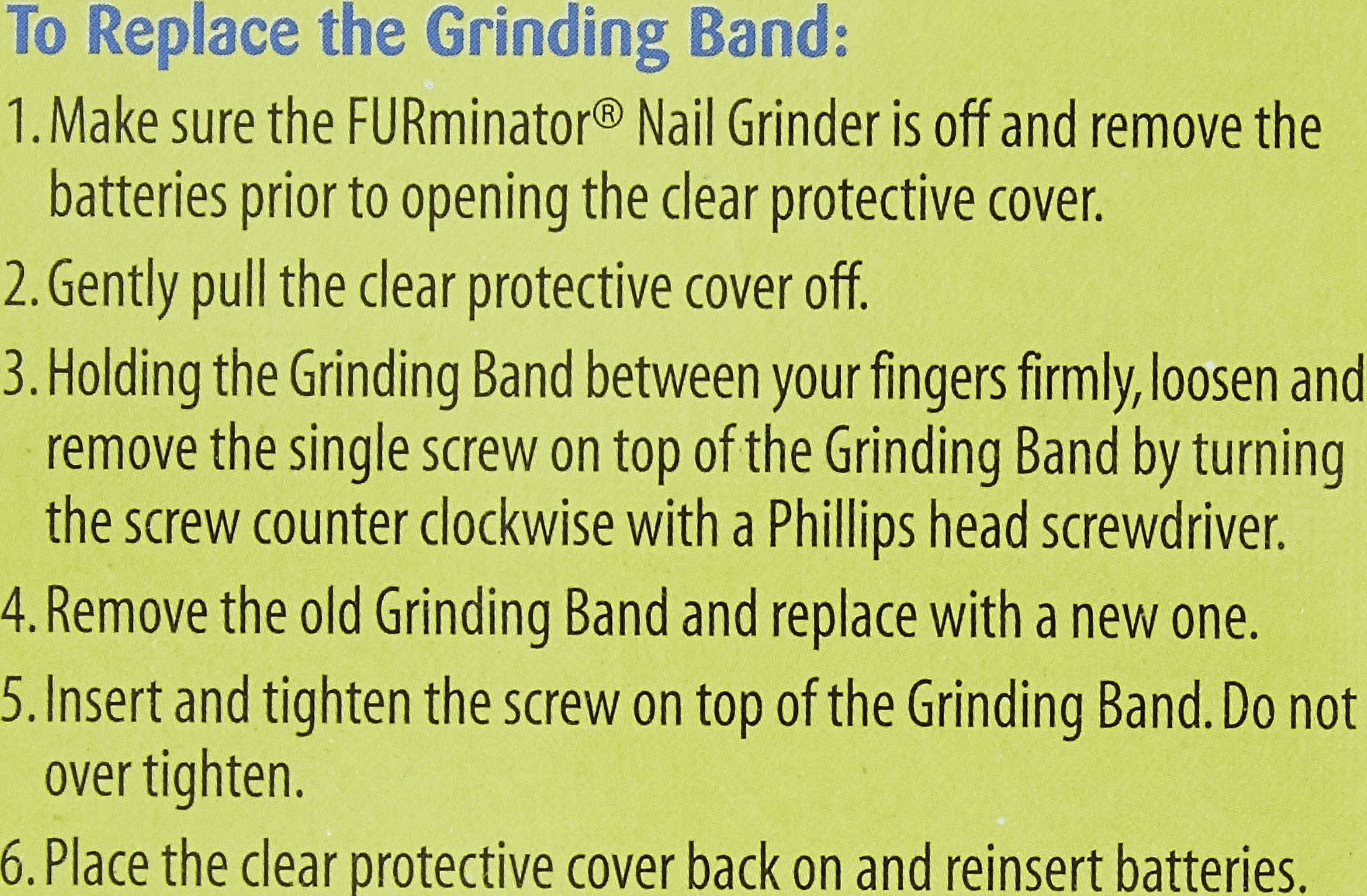 Furminator Replacement Grinding Bands