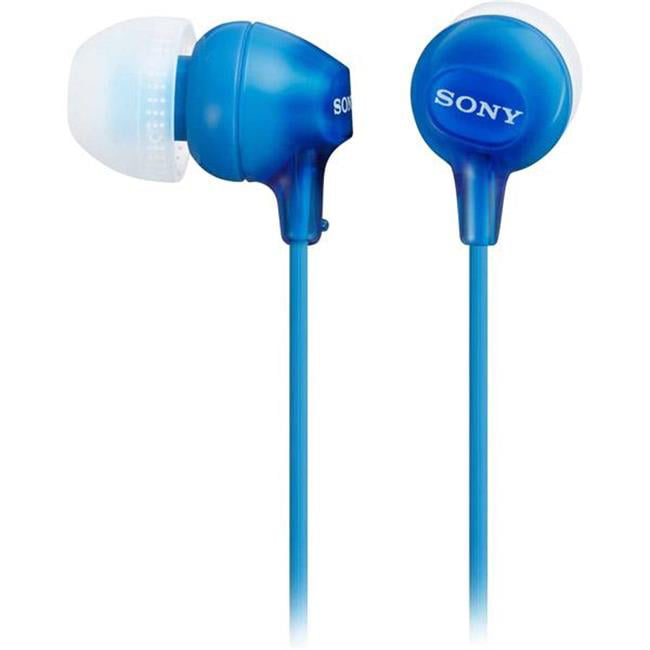 Sony MDREX15LPL Fashion Color Ex Series Earbuds Blue