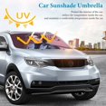 thumbnail image 3 of Timothée Sombrilla Solar para Auto - Protector de Parabrisas Plegable | Cortina Solar Delantero | Bloqueo UV y Aislamiento de Calor 133x73cm, 3 of 6