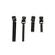 thumbnail image 5 of Sidaley 1 Pair Steel Front Rear Drive Resistant Model Shaft Replacement Parts Upgrade Crawler RC Wear Simulation for Axial SCX24 C10 Type2 NO2, 5 of 6
