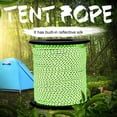 thumbnail image 1 of Cuerda para Tienda de Campaña JadeshayMX 50m Verde Reflectante Tipo Paracord, 1 of 5