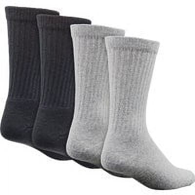 1PC Railroad Sock Men's Crew Socks with Reciprocated Heel & Toe