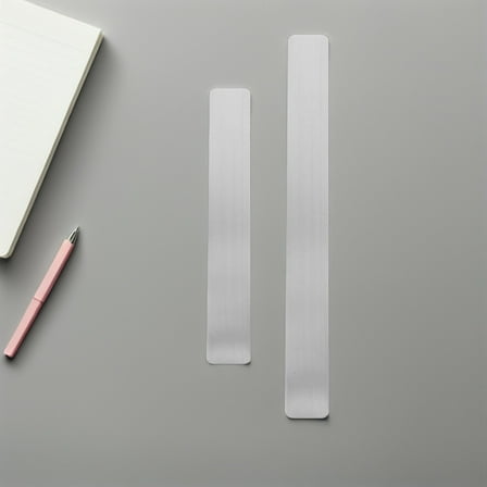 OULII Bulletin Board Metal Iron Silver for Home Photos Messages Memos