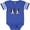 Football Blue and White, variant on Inktastic Boston Terriers (dark Apparel) Boys or Girls Baby Bodysuit