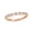 10K Rose Gold, variant on Diamond Two-Row Layered Stackable Band Ring for Women, 14K Yellow Gold, Jewelry Gift for Her- 10