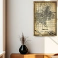 thumbnail image 4 of Fargo Vintage Map Prints Canvas, North Dakota Map Art Canvas, Canvas, Fargo Map City style Watercolor art Canvas, 4 of 6