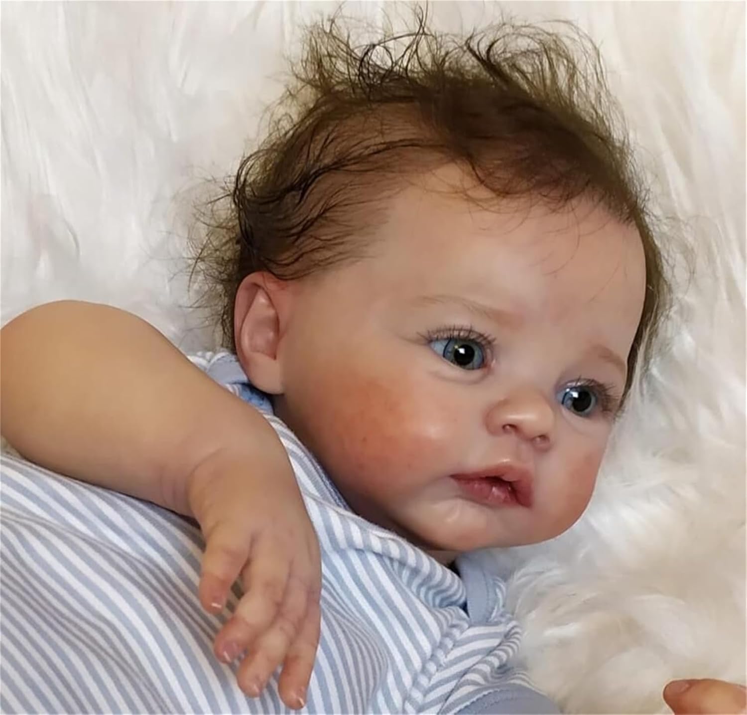 Realistic Reborn Baby doll 19 Inch Reborn Babies That Look Real and Feel Real Life Like Baby Dolls for gift(Cloth Body)