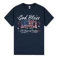 thumbnail image 4 of God Bless America 250 Years of Freedom Shirt, Patriotic 250th Anniversary T-Shirt, Independence Day Gift Tee, 4 of 5