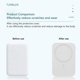 thumbnail image 5 of Funda Blanda para IPhone 12 Pro Batería Con Cargador Inalámbrico Magnético () Blanco, 5 of 8