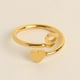 thumbnail image 2 of Xihbxyly Anillos de Inicial de Oro, Anillo Apilable con Letra Abierta, Joyería Ajustable con Alfabeto, Regalos Personalizados Únicos, Accesorio de Moda para Mujer, Perfecto para Mamá o Novia., 2 of 6