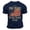 Navy, variant on 250 Anniversary Short Sleeve T Shirt 250Th Anniversary Casual Comfortable Mens Tees Army Green L