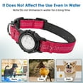 thumbnail image 2 of Rechale Dog Tracker Collar with Tracker(Only IOS),Reflective & Waterproof Adjustable Dog Collar, Secure Fit for Small Medium Large Dogs, Durable Nylon Pet Collar, Durable Nylon Design(Red M), 2 of 8