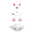 thumbnail image 1 of Conjunto de orejas y cola de cerdo, accesorios de disfraz para fiestas, bailes de graduación y carnavales. Juego de 6 guantes blancos, 1 of 8