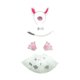 thumbnail image 1 of Conjunto orejas cerdo y cola larga, accesorios peluche para cosplay, ideales para regalos cumpleaños y fiestas. Juego de 6 guantes blancos, 1 of 10