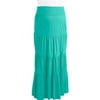 Maternity Knit Tiered Maxi Skirt