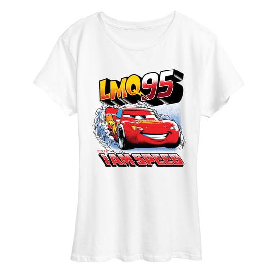 Cars - Lightning McQueen Retro - Women's Short Sleeve Graphic T-Shirt