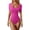 *Hot Pink, variant on No Boundarie Women's Square Neck Bodysuit,Ladies Short Sleeve Ribbed Body Suit,Stretchy Basic Going Out Tops For Women,Hot Pink,Size M