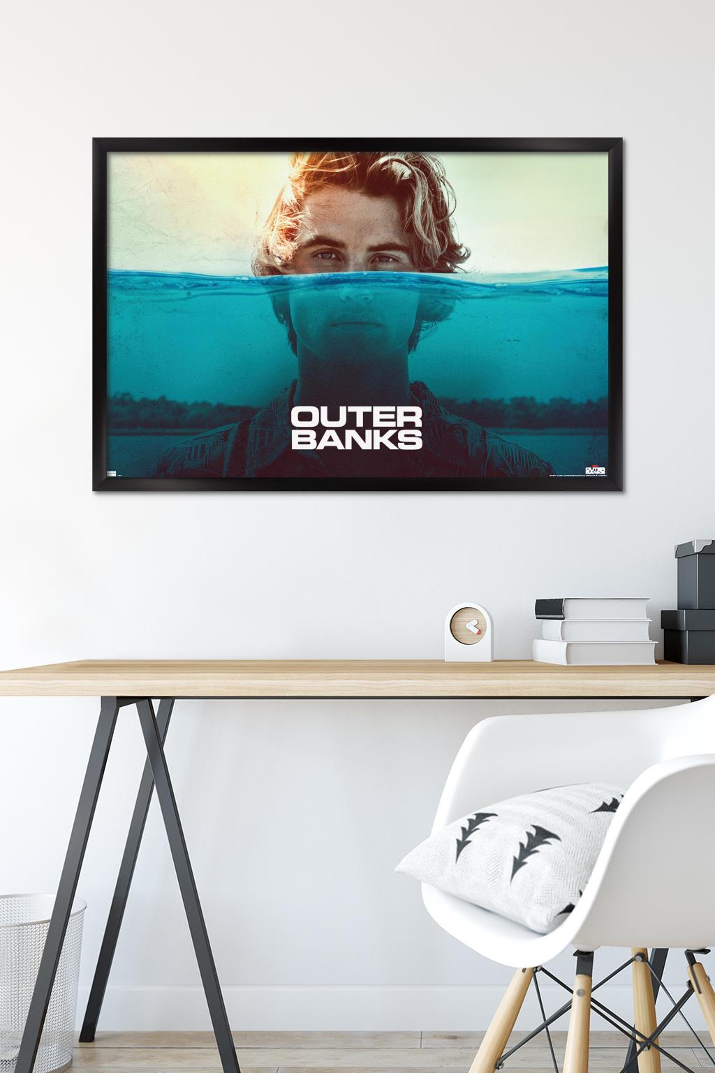 Netflix Outer Banks - Water Wall Poster, 22.375" x 34" Framed
